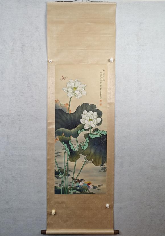 京都粵盛美術俞致貞/荷塘清趣