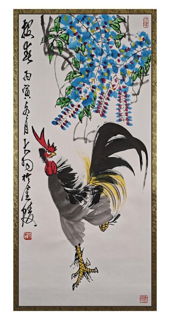 京都粵盛美術(shù)陳大羽/報(bào)春