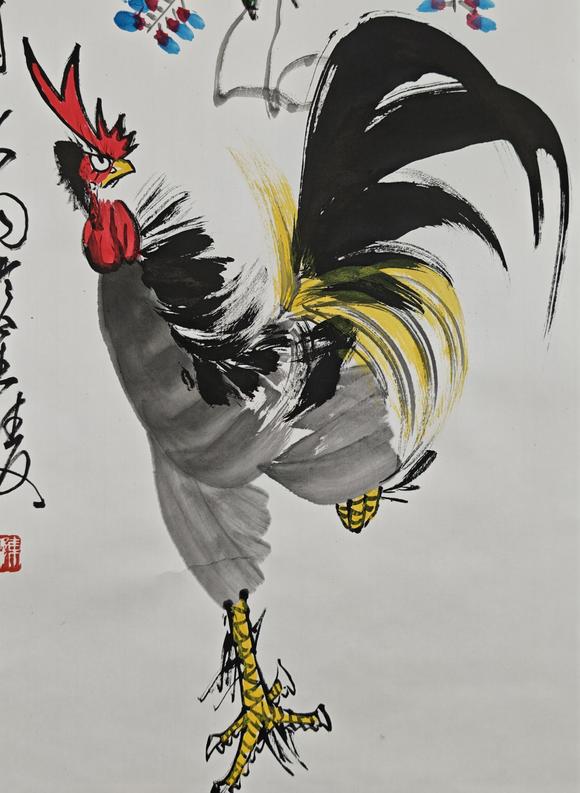 京都粵盛美術(shù)陳大羽/報(bào)春