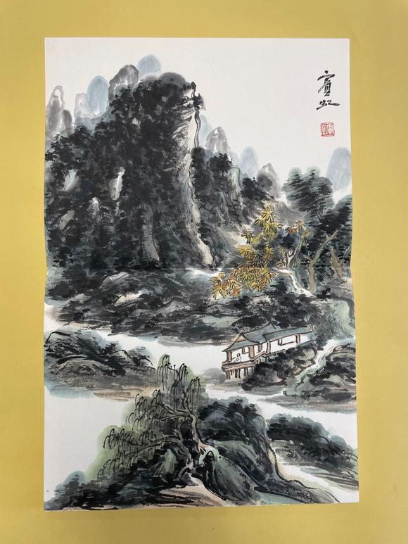 北京寶蘊(yùn)黃賓虹 山水十二開冊