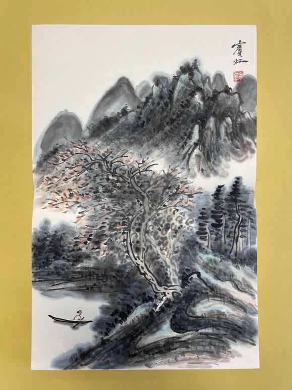 北京寶蘊(yùn)黃賓虹 山水十二開冊