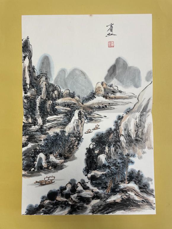北京寶蘊黃賓虹 山水十二開冊