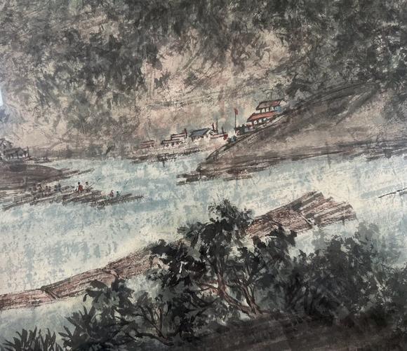 北京寶蘊傅抱石 山水