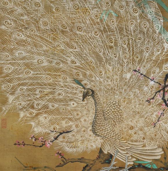 北京寶蘊(yùn)邊鸞 珍禽芳樹圖 