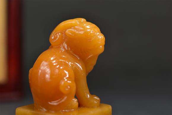 北京寶蘊(yùn)張伯駒贈(zèng)王世襄田黃印章 