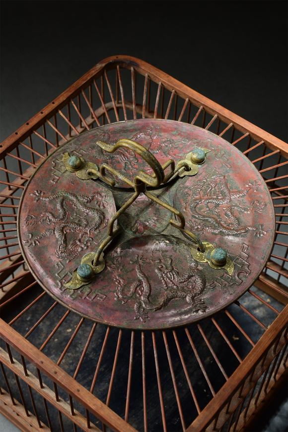 北京寶蘊創(chuàng)匯期 龍紋四方形鳥籠