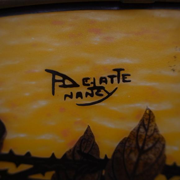 WettmannJugendstil Deckenleuchte Delatte Nancy