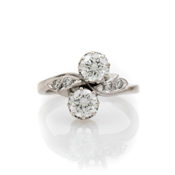 WettmannToi et Moi Ring ca. 1 ct