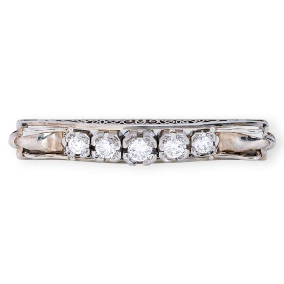 WettmannBrosche mit Brillantbesatz ca. 1,7 ct