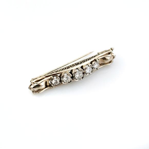 WettmannBrosche mit Brillantbesatz ca. 1,7 ct