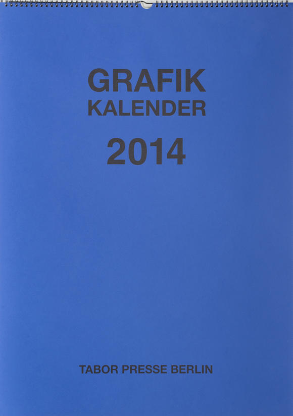 Auktionshaus StahlA graphic calender with 12 original art prints.