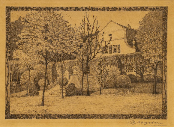 Auktionshaus StahlHeinrich Vogeler (Bremen 1872 - Karaganda/Sibirien 1942). Seven Etchings.