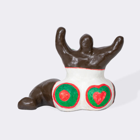 Auktionshaus StahlNiki de Saint Phalle (Neuilly-sur-Seine 1930 - San Diego 2002). La Baigneuse ou Nana de Berlin.