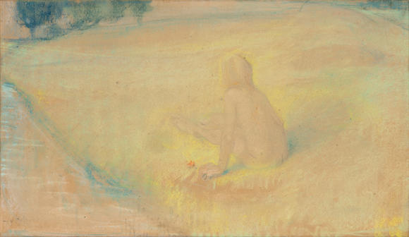 Auktionshaus StahlLudwig von Hofmann (Darmstadt 1861 - Dresden 1945). Idyl.