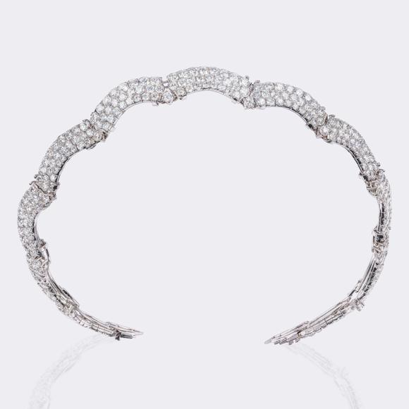 Auktionshaus StahlHigh Carat Convertible Art-déco Diamond Tiara.