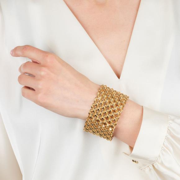 Auktionshaus StahlVintage Gold Bracelet.