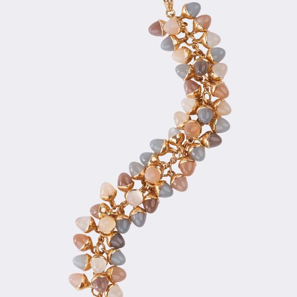Auktionshaus StahlTamara Comolli. Rare 'Mikado Flamenco Cashmere' bracelet.