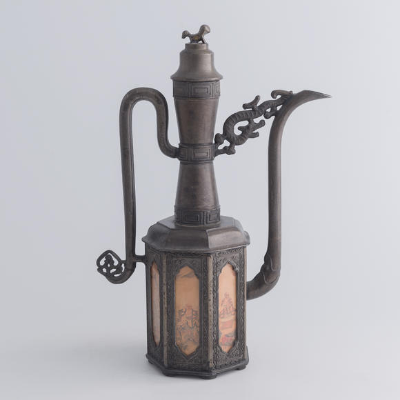 Oakridge Auction Gallery清代/民國(guó) 錫壺三把  Three Chinese pewter teapots