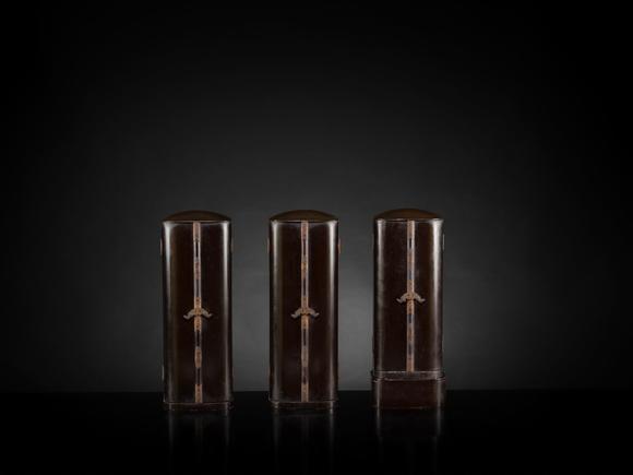 Galerie ZackeYAMAMOTO MOSUKE: A HIGHLY IMPORTANT COMPLETE SET OF 33 ‘THE SAIGOKU KANNON PILGRIMAGE ‘GOLD LACQUER ZUSHI (PORTABLE BUDDHIST SHRINES), DATED 1854