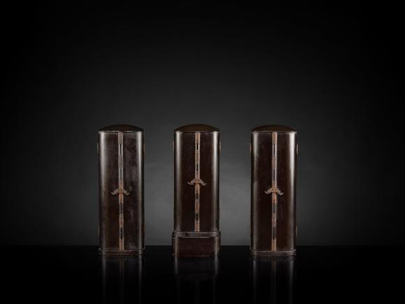 Galerie ZackeYAMAMOTO MOSUKE: A HIGHLY IMPORTANT COMPLETE SET OF 33 ‘THE SAIGOKU KANNON PILGRIMAGE ‘GOLD LACQUER ZUSHI (PORTABLE BUDDHIST SHRINES), DATED 1854