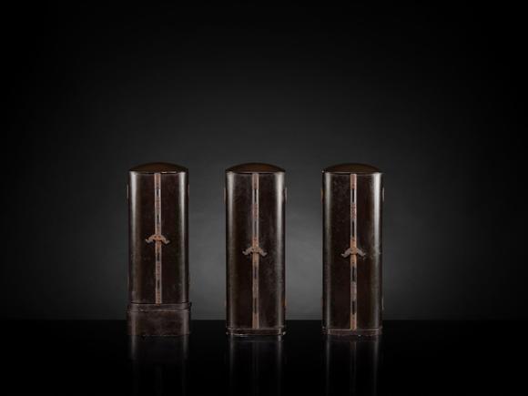 Galerie ZackeYAMAMOTO MOSUKE: A HIGHLY IMPORTANT COMPLETE SET OF 33 ‘THE SAIGOKU KANNON PILGRIMAGE ‘GOLD LACQUER ZUSHI (PORTABLE BUDDHIST SHRINES), DATED 1854