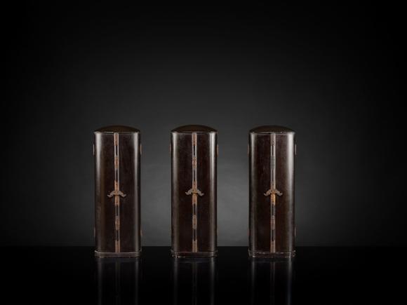 Galerie ZackeYAMAMOTO MOSUKE: A HIGHLY IMPORTANT COMPLETE SET OF 33 ‘THE SAIGOKU KANNON PILGRIMAGE ‘GOLD LACQUER ZUSHI (PORTABLE BUDDHIST SHRINES), DATED 1854