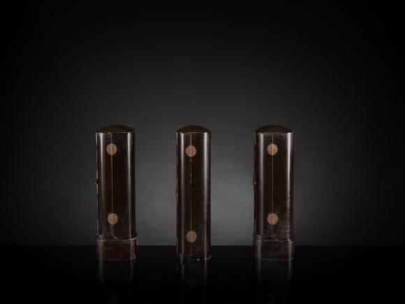 Galerie ZackeYAMAMOTO MOSUKE: A HIGHLY IMPORTANT COMPLETE SET OF 33 ‘THE SAIGOKU KANNON PILGRIMAGE ‘GOLD LACQUER ZUSHI (PORTABLE BUDDHIST SHRINES), DATED 1854