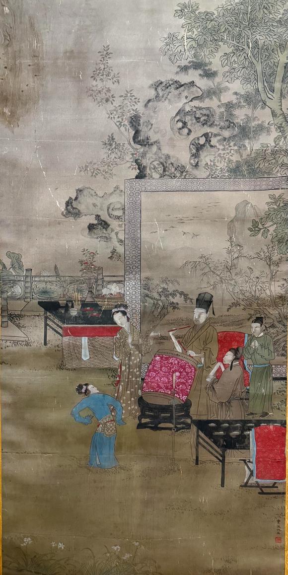 日本松町古美仇英 庭院雅樂(lè)