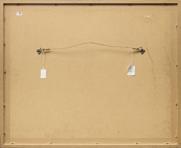 RoseberysA large preparatory drawing of a ruler in durbar,
Possibly Udaipur, Rajasthan, North India, second half 19th century,?

On paper, in a large pavil