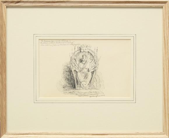 RoseberysDrawings and watercolors from the private sketching diary of Major-General Frederick Stafford Hewett (1826-1880), comprising an album with 159 drawing