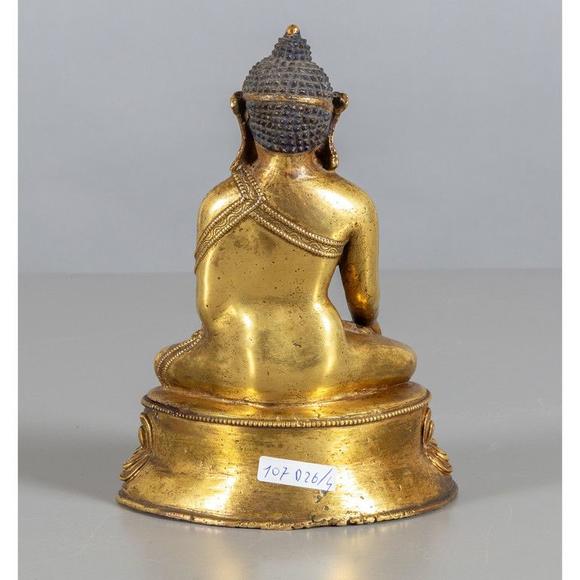 Aste Boetto SRLBuddha, scultura in bronzo dorato, Cina dinastia 