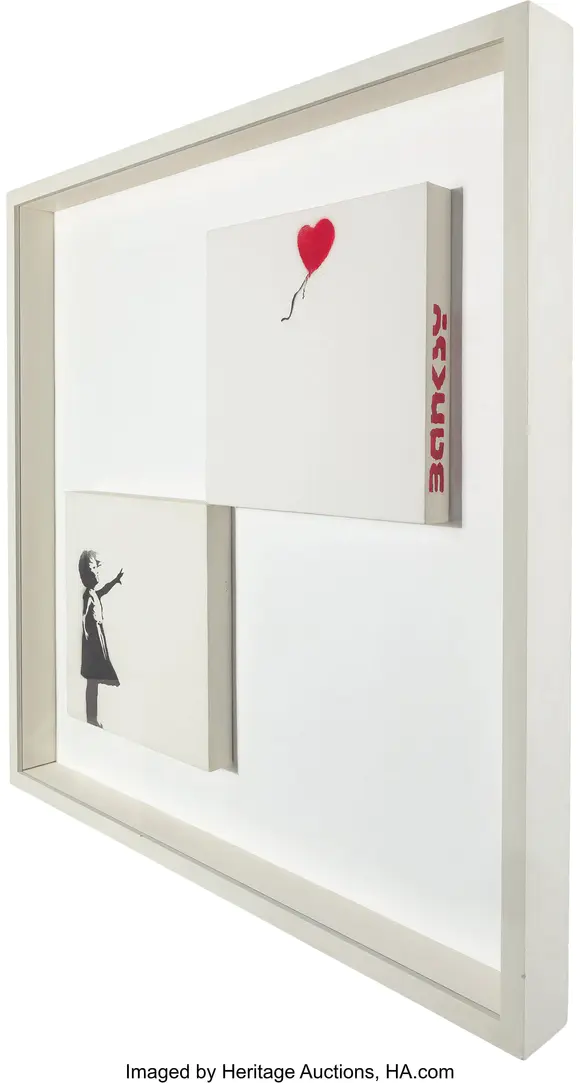 Heritage AuctionsBanksy (b. 1974) Girl with Balloon (diptych), 20