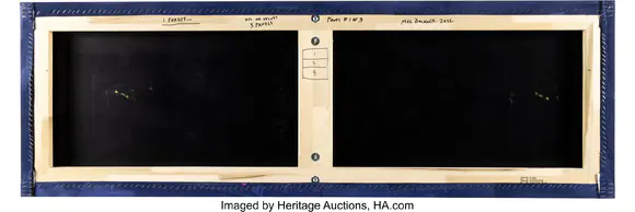 Heritage AuctionsMel Bochner (1940-2025) I Forget What I Forgot (