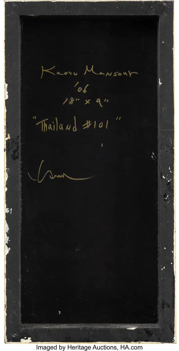 Heritage AuctionsKaoru Mansour (b. 1956) Thailand #101, 2006 Mixe
