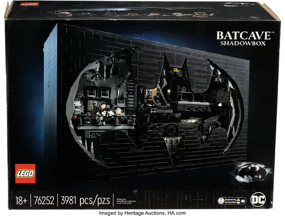 Heritage AuctionsLEGO Batcave Shadowbox, Personally Owned by Matt