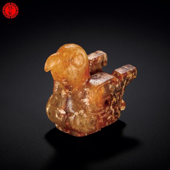 北京啟石明 玉鳥佩