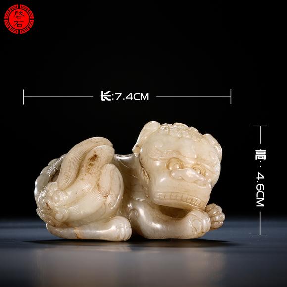 北京啟石明 圓雕瑞獸