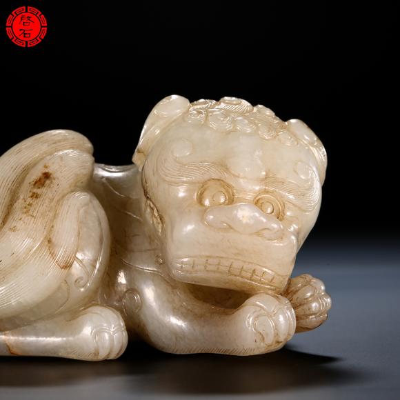 北京啟石明 圓雕瑞獸
