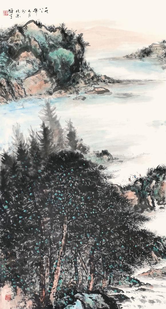 中信國際黎雄才  山水