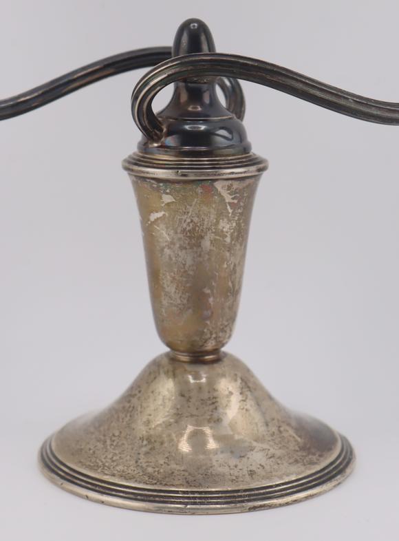 Clarke Auction GallerySTERLING. Pair of Newport Weighted Sterling