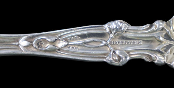 Clarke Auction GallerySTERLING. Gorham Virginiana Sterling Flatware