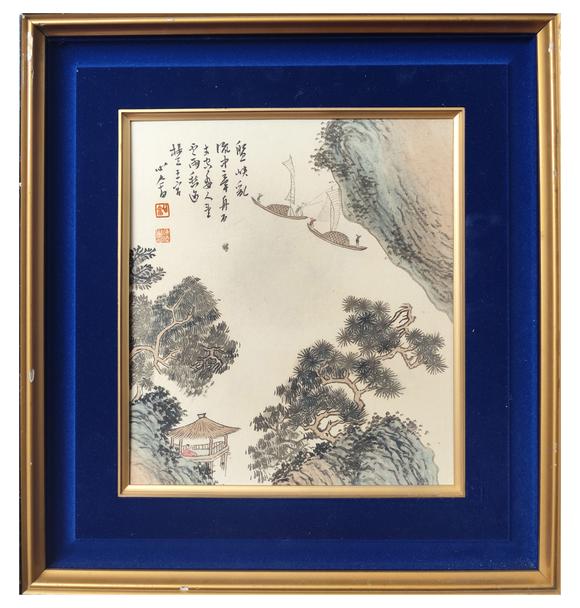 京都粵盛美術(shù)溥儒/山水