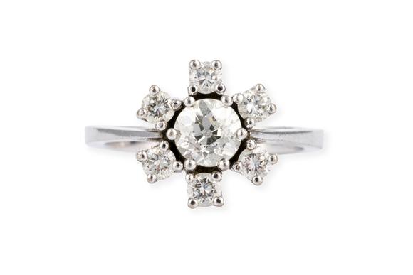 Hargesheimer Kunstauktionen DüsseldorfDAISY DIAMANT RING