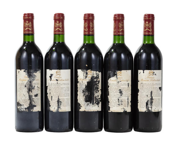 Piguet - H?tel des VentesCh. Mouton Rothschild, 1989, Pauillac, 1er grand cru classé, 5 bts