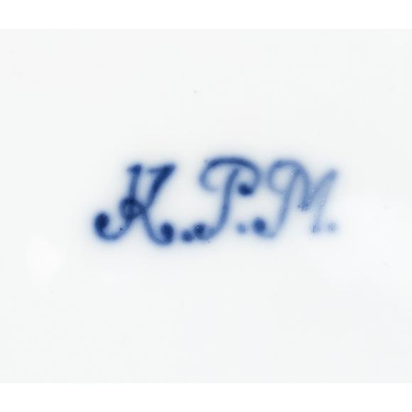 Historia AuktionshausZuckerdose, Meissen, K.P.M. Marke 1