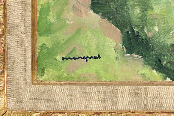Piguet - H?tel des VentesAlbert Marquet (1875-1947),  Paysage du Danube à Galatz , 1933, huile sur panneau, signée, 33x41 cm