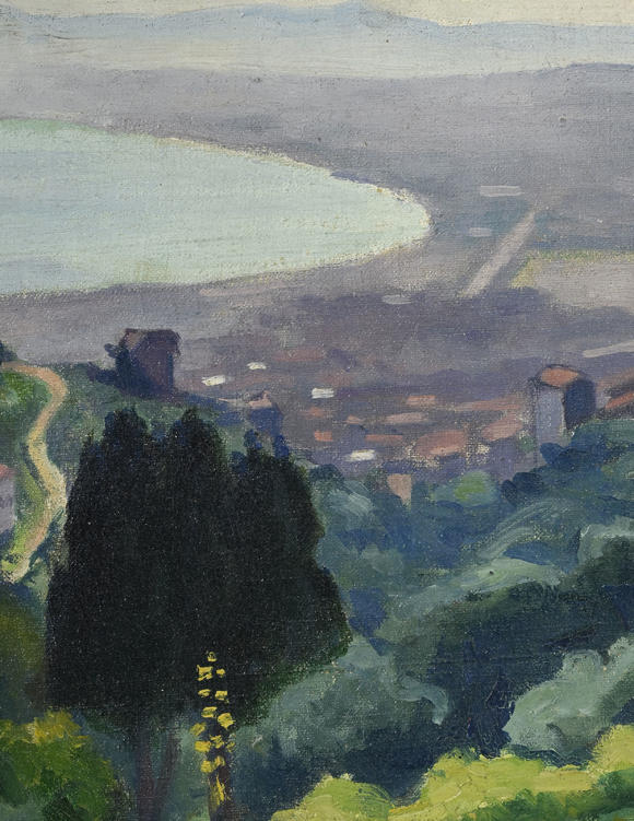 Piguet - H?tel des VentesAlbert Marquet (1875-1947),  Environs d'Alger , 1920, huile sur toile marouflée sur carton, signée, 33x41 cm