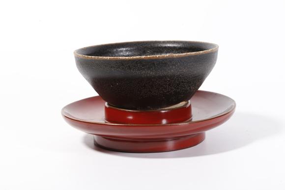 千美會(huì)建窯盞（帶托）