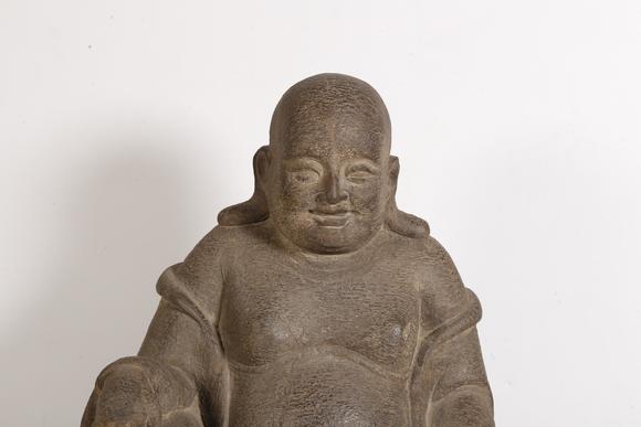 千美會石制彌勒佛造像