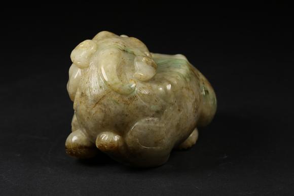 千美會(huì)翡翠瑞獸擺件